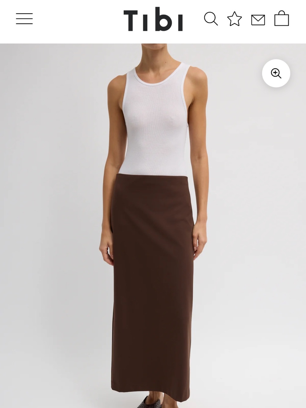 Tibi Compact Ultra Stretch Knit skirt, size 4